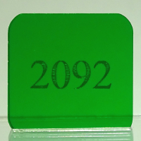 Transparent Dark Green